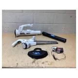 HART 20V 10" String Trimmer & Bazooka Blower Combo (1) Charger (No Battery)