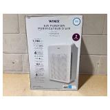 WINIX C545 Air Purifier for Home Large Room up to1740 sq ft with Air Quality Monitor True HEPA Carbon Filter (Used, Transit Damage, See Photos)