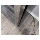 TITTLA 24 in. Single Zone 220 Plus Cans Beverage Refrigerator in Silver with 2-Different Door Handle Built-in Beverage Cooler Model # KMBR150 (Minor Transit Damage)