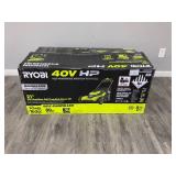 RYOBI 40V HP Brushless 21 in. Cordless Battery Walk Behind Self-Propelled Lawn Mower with (2) 6.0 Ah Batteries and Charger Model # RY40HPLM01K2