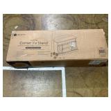 WHALEN Allston Barn Door Corner TV Stand For 55" TVs WHA-10009 Dimensions: 47.75" W x 27.75 D x 34° H