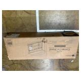 WHALEN Allston Barn Door Corner TV Stand For 55" TVs WHA-10009 Dimensions: 47.75" W x 27.75 D x 34° H