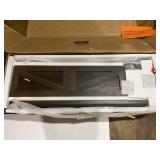 WHALEN Allston Barn Door Corner TV Stand For 55" TVs WHA-10009 Dimensions: 47.75" W x 27.75 D x 34° H