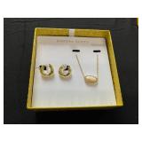 Kendra Scott Elisa Mikki Huggie Hoops & Necklace Set