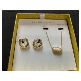 Kendra Scott Elisa Mikki Huggie Hoops & Necklace Set