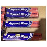 LOT OF 10 Reynold Wrap Aluminum Foil