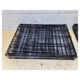 LOT OF 2 Boots & Barkley Wire Collapsible Dog Crate - S - Black - 24 Inches (L), 20 Inches (H) x 18 Inches (W) (1 New, 1 Used)