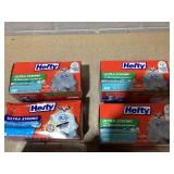 LOT OF 8 Hefty Trash Bags