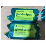 LOT OF 6 goodwipes Flushable Wipes