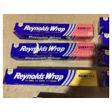 LOT OF 9 Reynolds Wrap Aluminum Foil