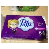 LOT OF 5 Puffs Facial Tissues