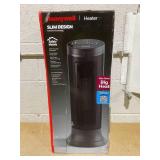 Honeywell Slim Ceramic Tower Whole Room Heater in Black, HCE317B