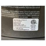 Honeywell Slim Ceramic Tower Whole Room Heater in Black, HCE317B