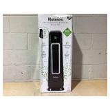 Holmes 30 ExtremeBreeze High Velocity Tower Fan with Programmable Thermostat and 3 Speeds, Black