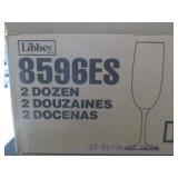 58 Libbey Fluted Glasses