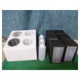 Silverware Holder, Squeeze Bottles, Napkin Holders