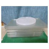 6 Cambro Storage Containers with Lids