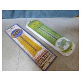 2 Vintage Outdoor Thermometers
