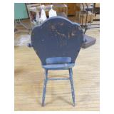Vintage High Chair and Rocking Horse