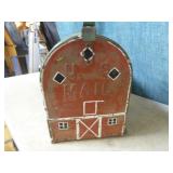 Large Barn Mailbox and Bird Houses