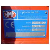 HMF Handy 265 Hydraulic Power Lift