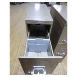 2 3-Drawer File Cabinets