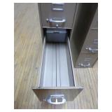 2 3-Drawer File Cabinets