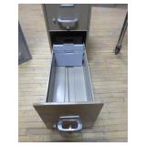 2 3-Drawer File Cabinets