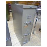 2 3-Drawer File Cabinets