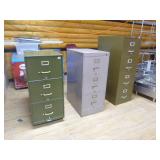 3 File Cabinets