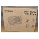 Brass Ticket Raffle Drum $59.99 Retail - Brand New