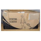 Kids Scooter with Light Up Wheels Red and Black $49.99 Retail - Brand New