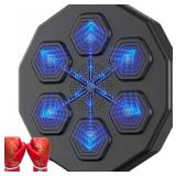 Boxing Machine with Music Lights and Gloves $99.99 Retail - Brand New
