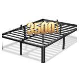Queen Metal Bed Frame Heavy Duty 3500lbs $116.99 Retail - Brand New