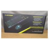 Flag Power Wired Gaming Keyboard and Mouse - Brand New