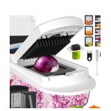 Vegetable Chopper All in One 8 Blades - Brand New