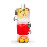 2 Gallon Beverage Dispenser with Stand Stackable $69.99 Retail - Brand New