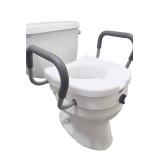 EZ Lock Raised Toilet Seat with Handles $55.99 Retail - Brand New