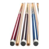 Set of 3 Pool Cues $59.99 Retail - Brand New