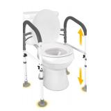 Adjustable Foldable Toilet Safety Frame Assist Grab Bar $49.99 Retail - Brand New