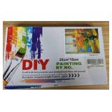 DIY Paint by Number Tulip Vase 9" x 5" - Brand New