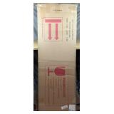 Gold Floor Mirror 65" x 22" $89.99 Retail - Brand New