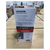 Freedom Matte Black Keyed Entry Door Lever