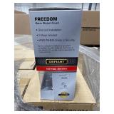 Freedom Satin Nickel Keyed Entry Door Lever