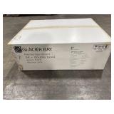 Glacier Bay 34 in. Farmhouse Sink, White