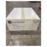 Glacier Bay 34 in. Farmhouse Sink, White