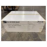 Glacier Bay 34 in. Farmhouse Sink, White
