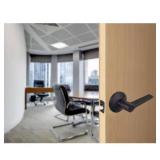 Freedom Matte Black Keyed Entry Door Lever