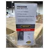 Freedom Matte Black Keyed Entry Door Lever