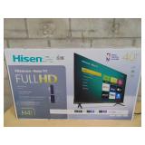 Hisense 40-Inch Class H4 Series LED Roku Smart TV with Alexa Compatibility 40h4030f
